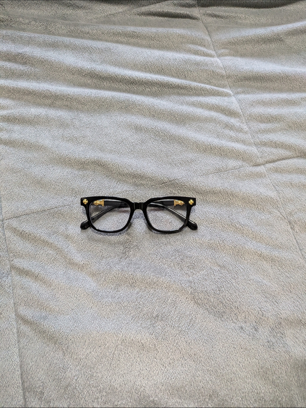 Zestara Black Square Frame Eyeglasses - Classic Style